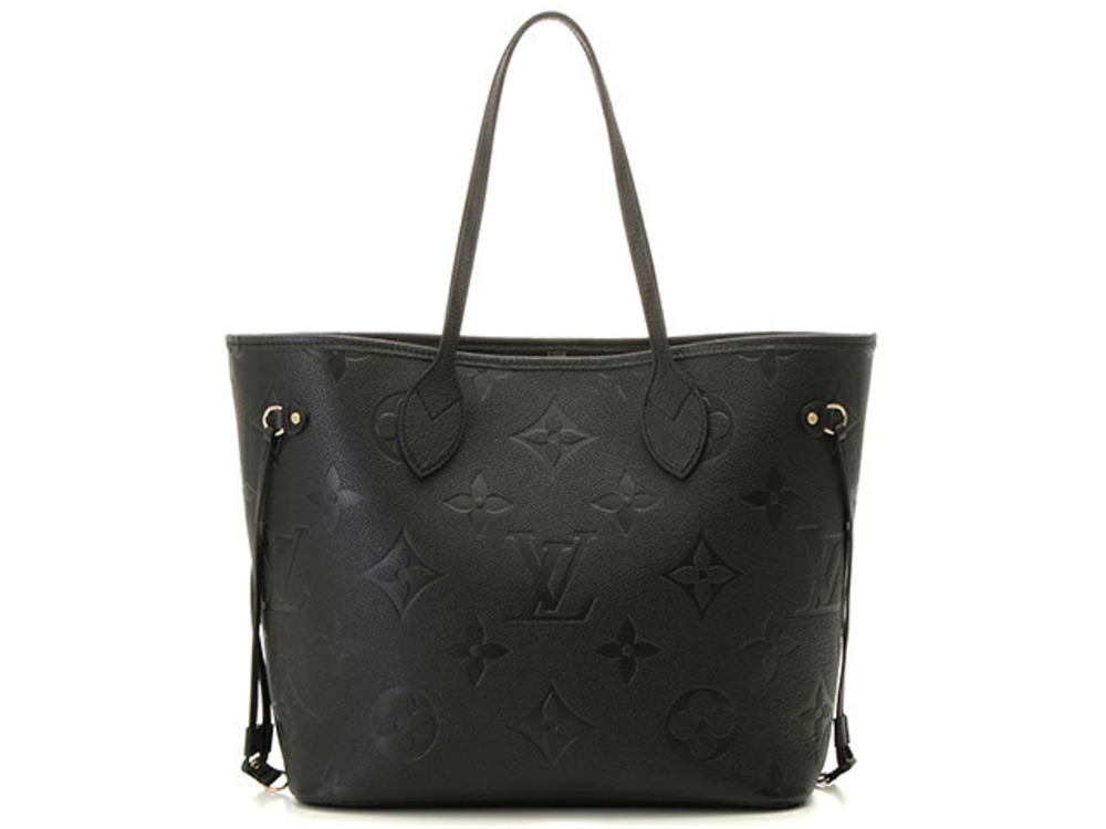 Louis Vuitton Neverfull Mono Empreinte Noir Black